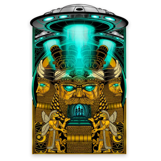 Annunaki Gold ECS Sticker