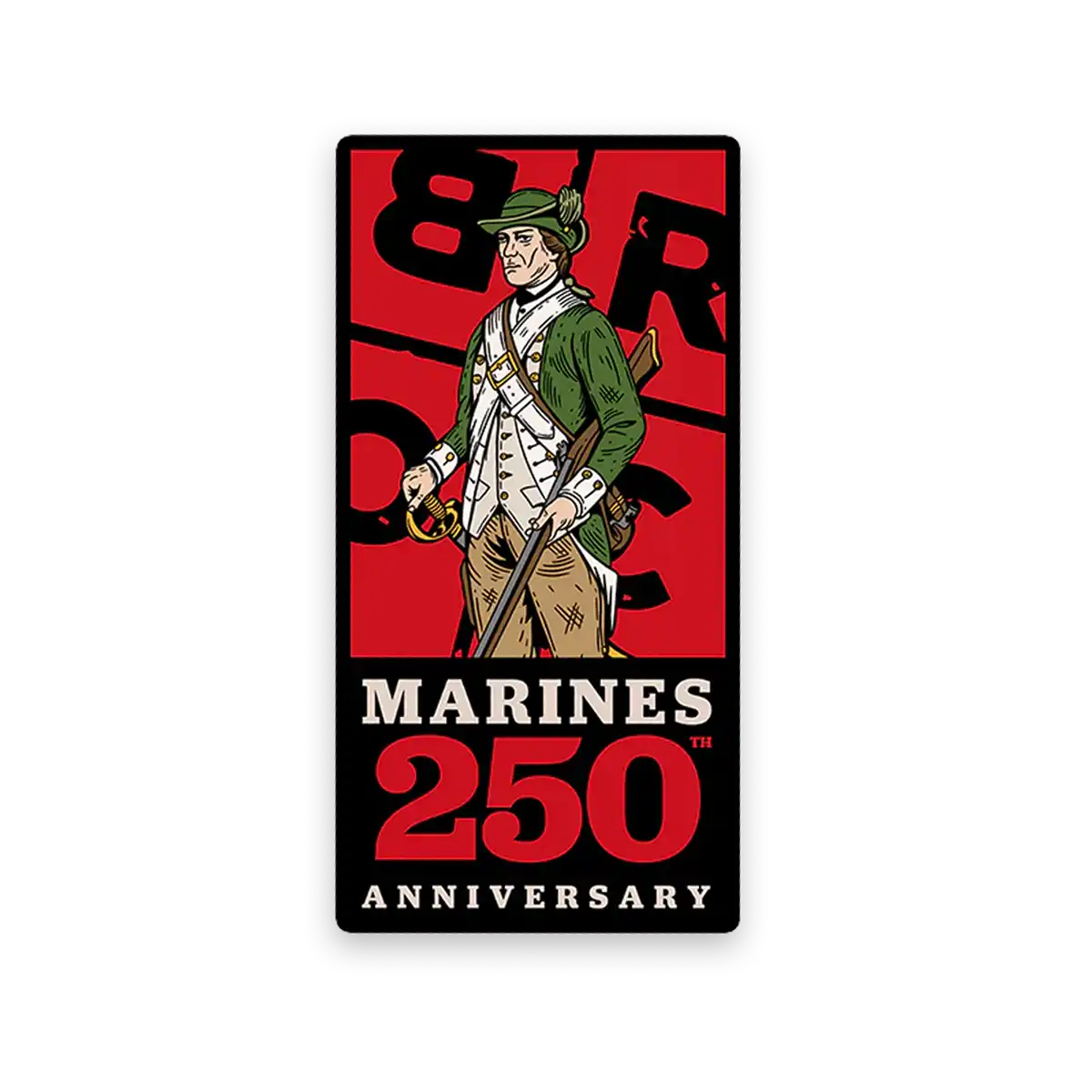 Marine 250th 2025 Sticker Pack 87