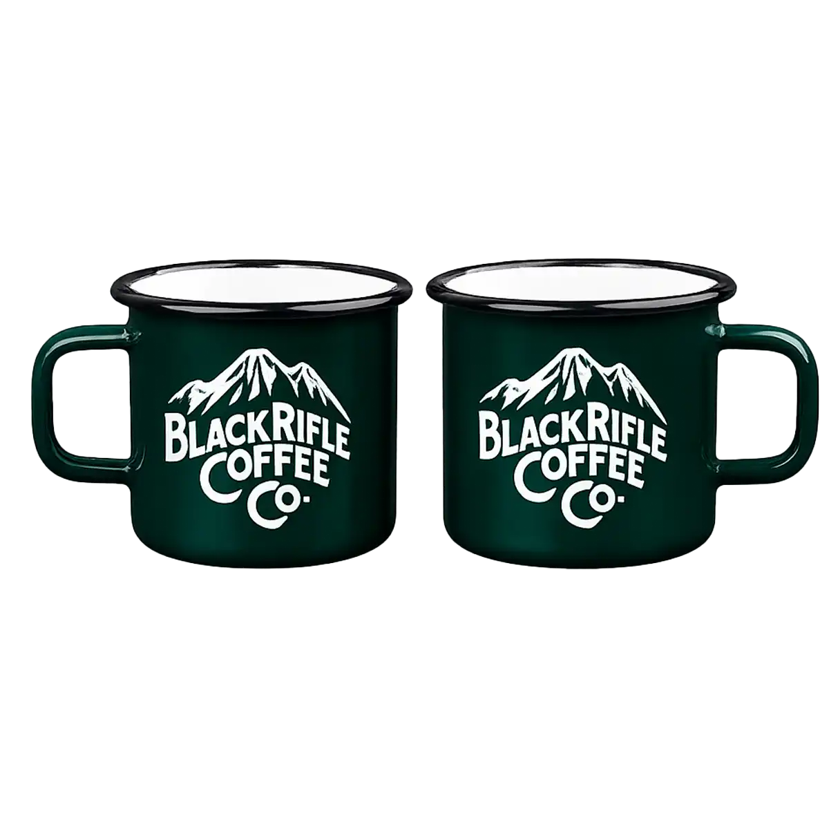 Mountain Enamel Mug