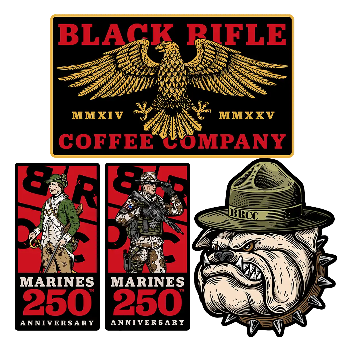 Marine 250th 2025 Sticker Pack 87